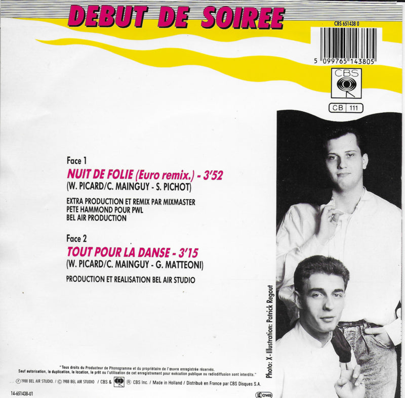 Debut De Soiree - Nuit de folie (euro remix)