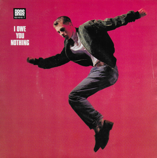 Bros - I owe you nothing (Alternative cover rood)