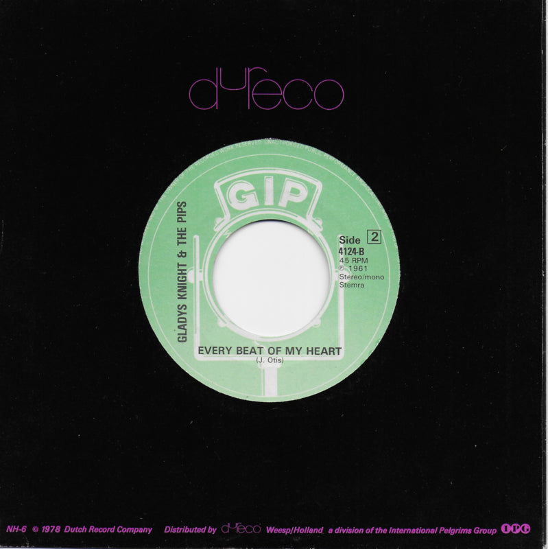 Gladys Knight & The Pips - Letter full of tears / Every beat of my heart