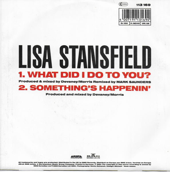 Lisa Stansfield - What did I do to you?