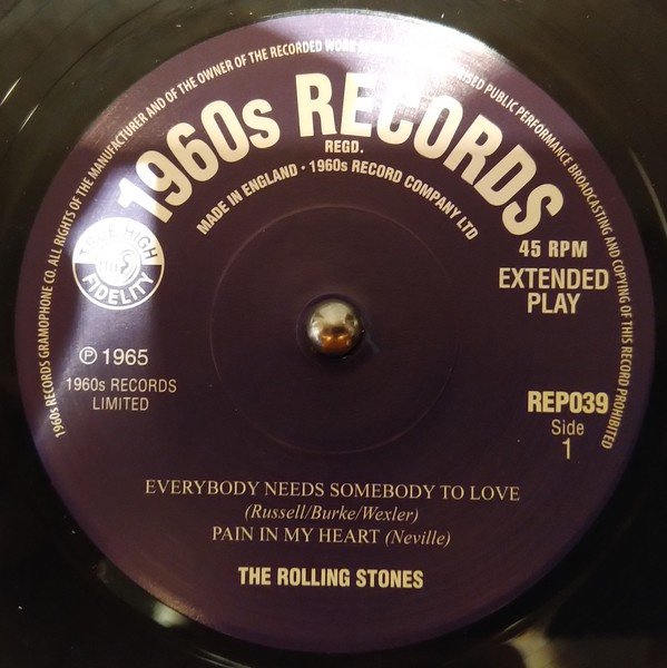 Rolling Stones - NME Poll Winner 1965 EP