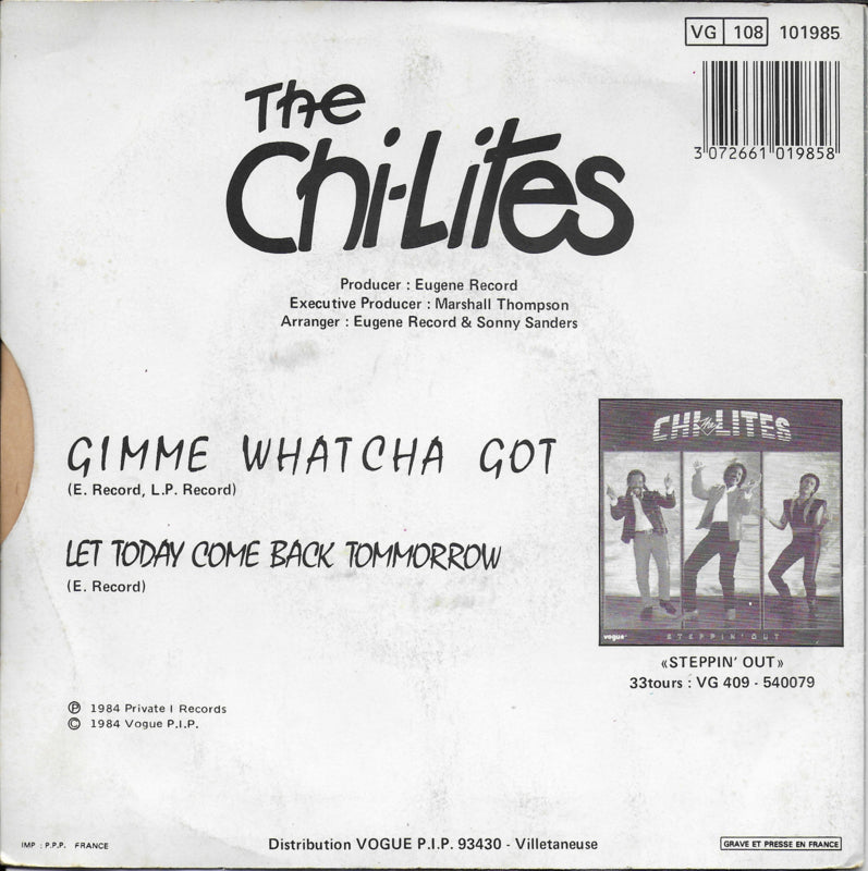 Chi-Lites - Gimme whatcha got