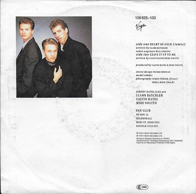 Johnny Hates Jazz - Heart of gold (remix)