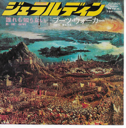 Boots Walker - No one knows (Japanse uitgave)