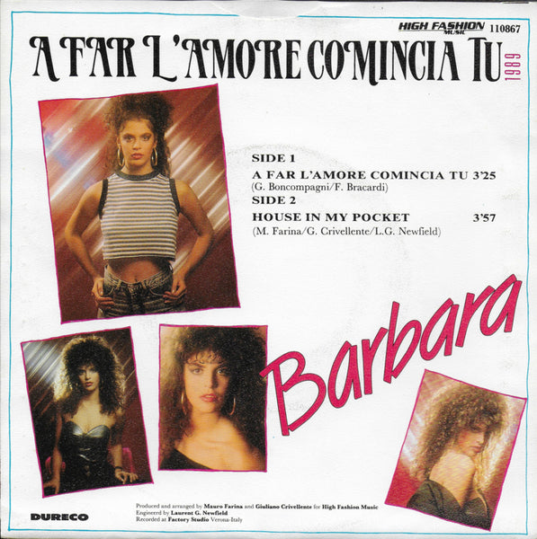 Barbara - A far l'amore comincia tu