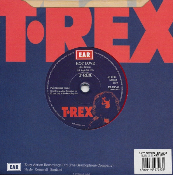 T. Rex - Hot love (Limited edition rood vinyl)