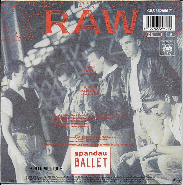 Spandau Ballet - Raw