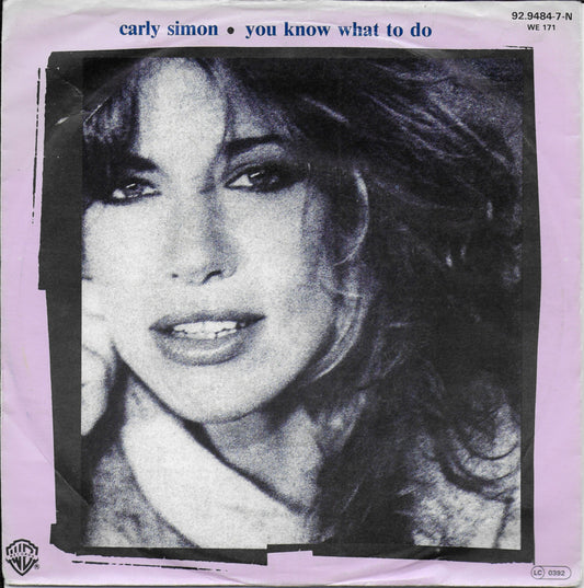 Carly Simon - You know what to do