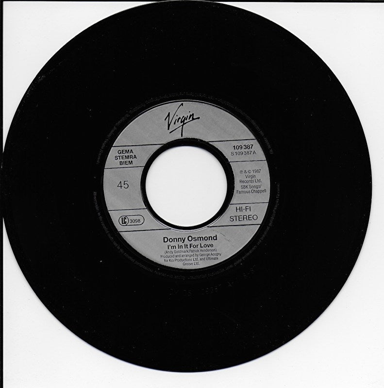 Donny Osmond - I'm in it for love