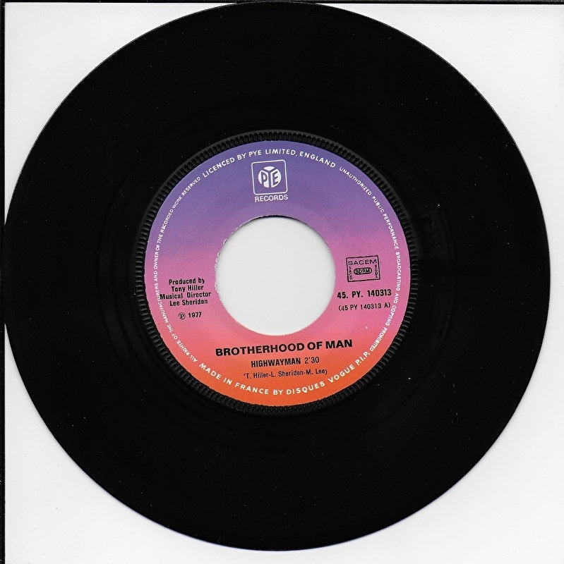 Brotherhood of Man - Highwayman