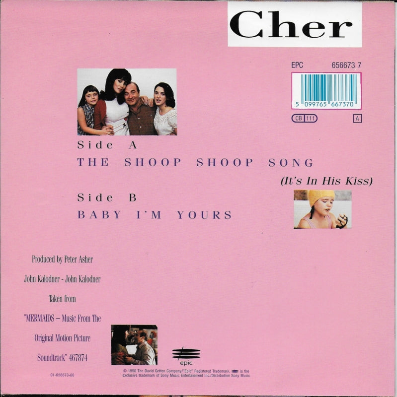 Cher - The shoop shoop song (it's in his kiss)
