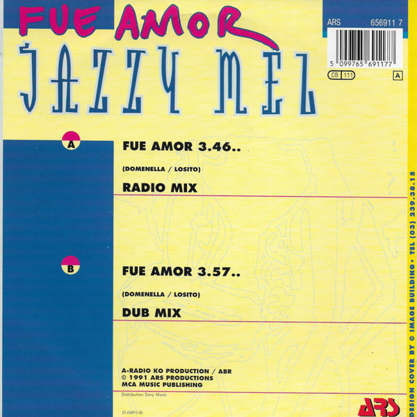 Jazzy Mel feat. Marcello Figueras - Fue amor