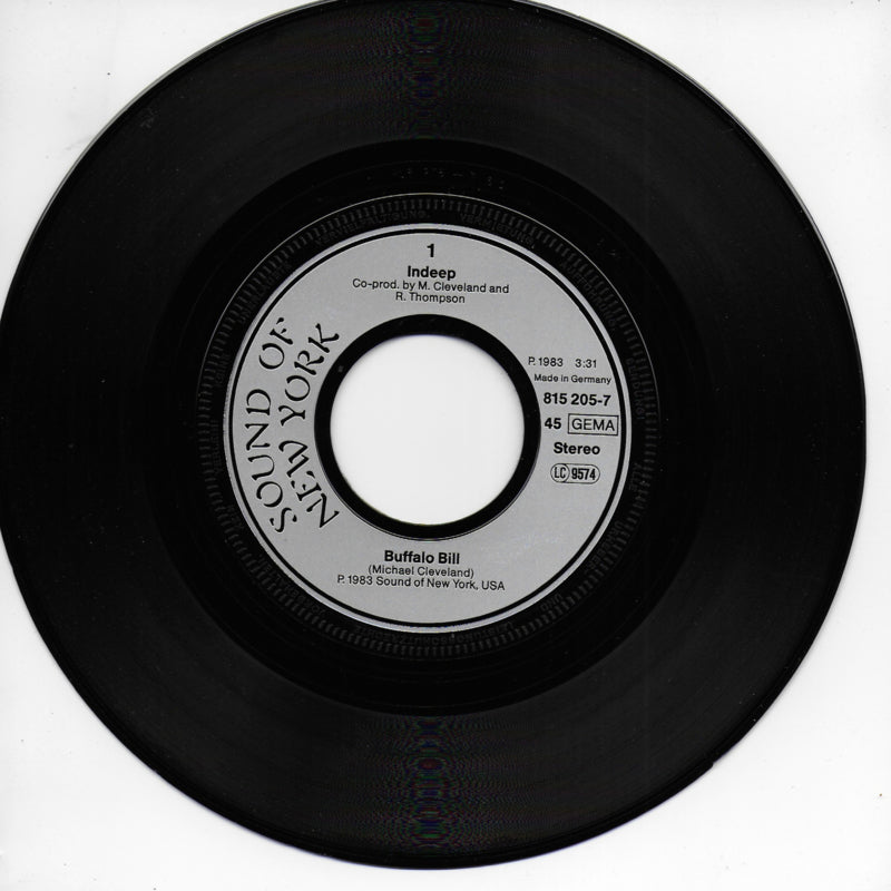 Indeep - Buffalo Bill (Duitse uitgave)
