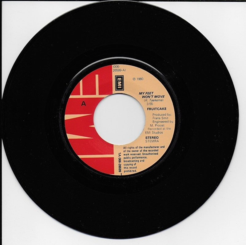 Fruitcake - My feet won't move
