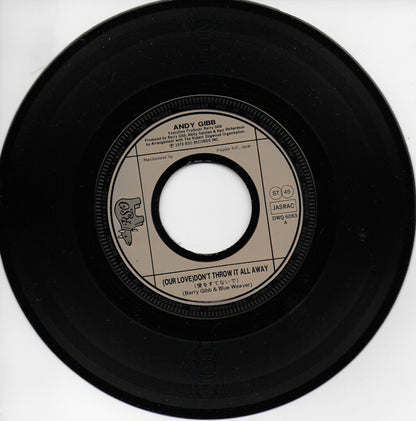 Andy Gibb - (our love) don't throw it all away (Japanse uitgave)