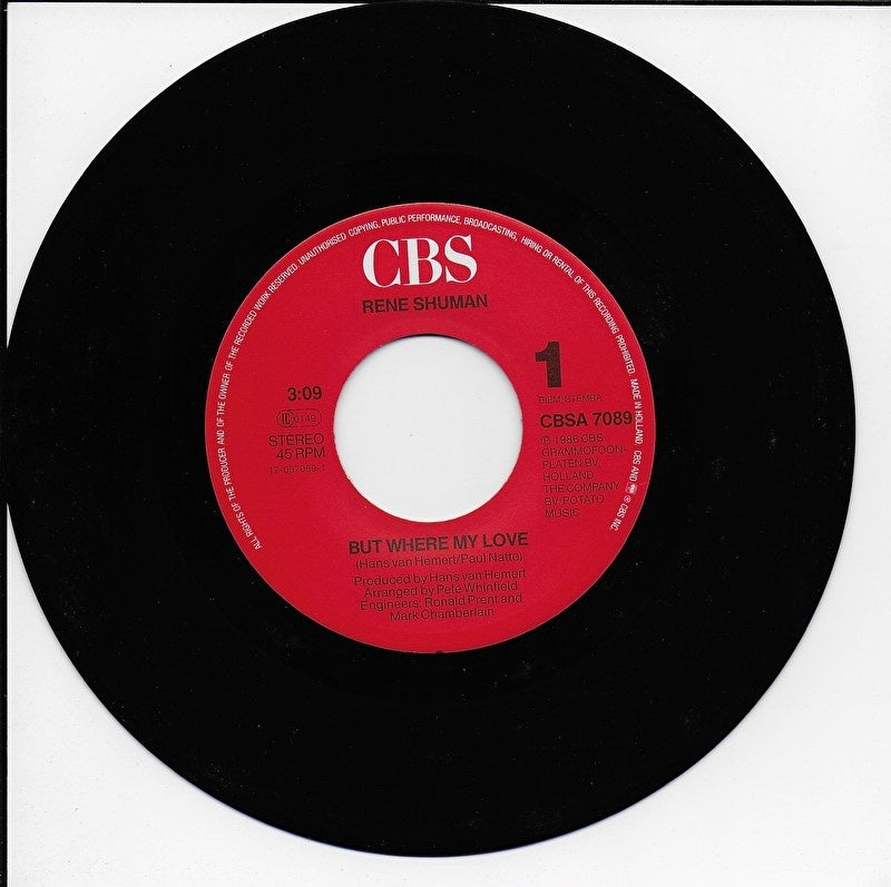 Rene Shuman - But where my love