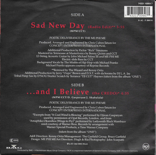 Me Phi Me - Sad new day