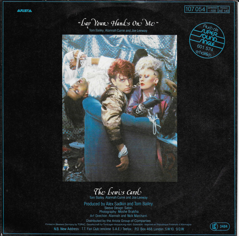 Thompson Twins - Lay your hands on me