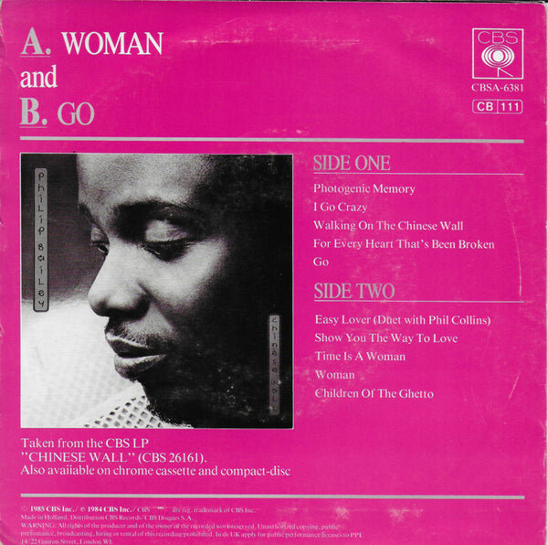 Philip Bailey - Woman