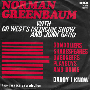 Norman Greenbaum with Dr. West's Medicine Show and Junk Band - Gondoliers shakespeares overseers playboys and bums