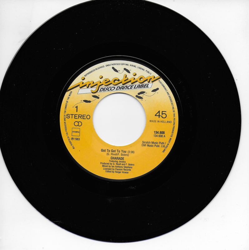 Charade - Got to get to you