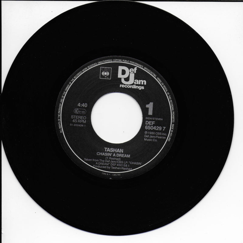 Tashan - Chasin' a dream