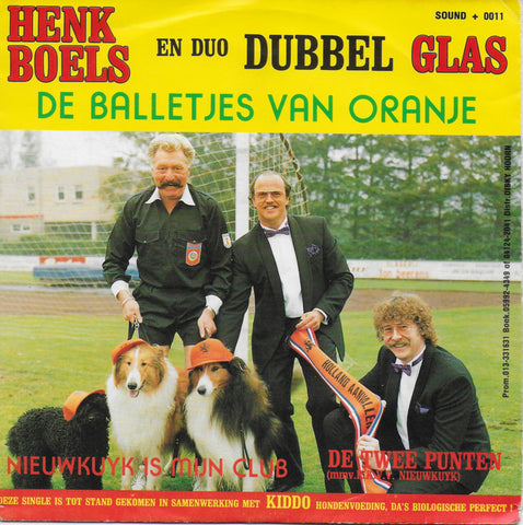 Henk Boels en duo Dubbel Glas - De balletjes van Oranje