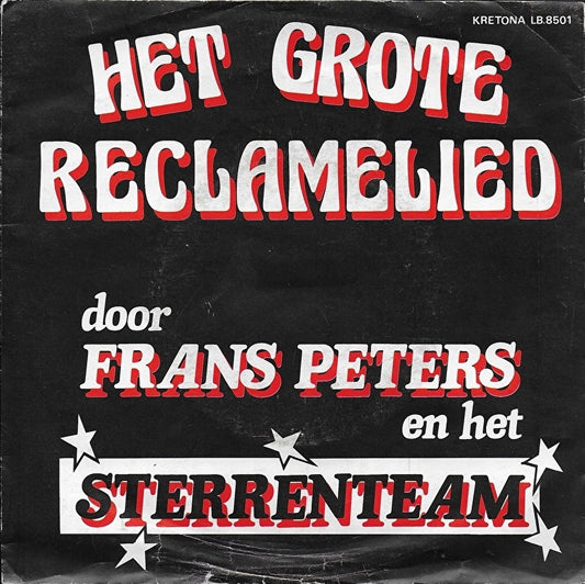 Frans Peters en het Sterrenteam - Het grote reclamelied