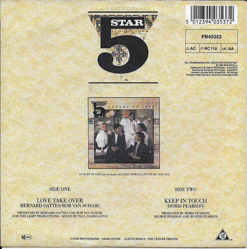 Five Star - Love take over