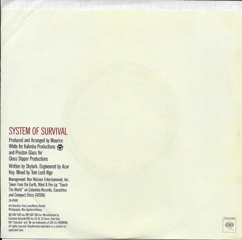 Earth, Wind & Fire - System of survival