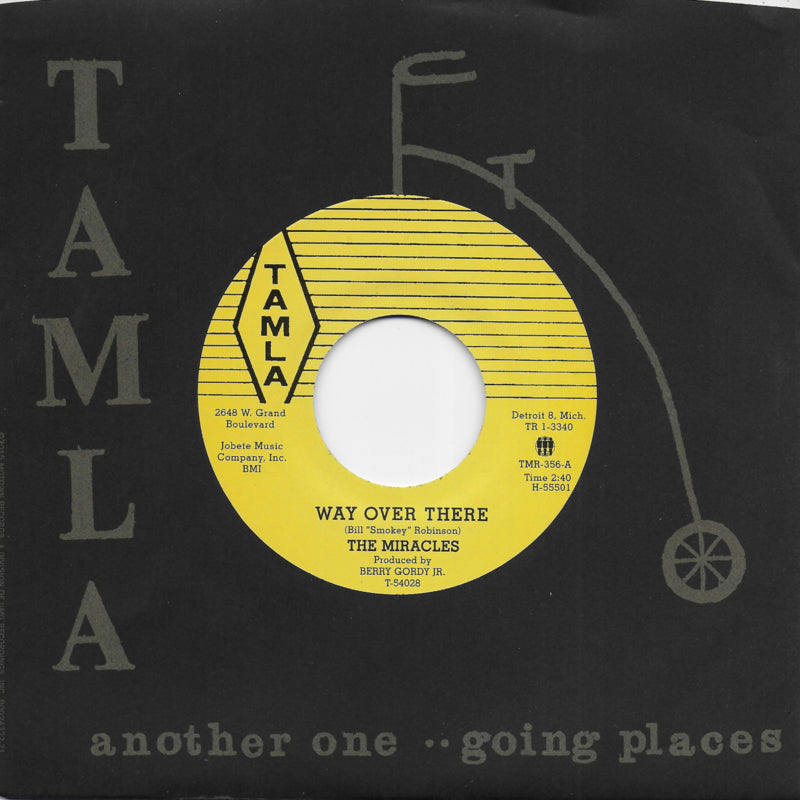 The Miracles - Way over there (Amerikaanse uitgave)