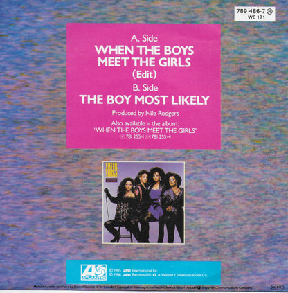 Sister Sledge - When the boys meet the girls