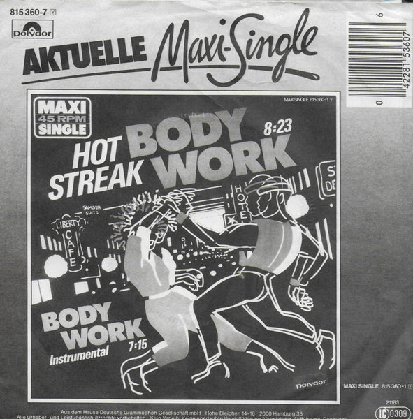 Hot Streak - Body work (Duitse uitgave)