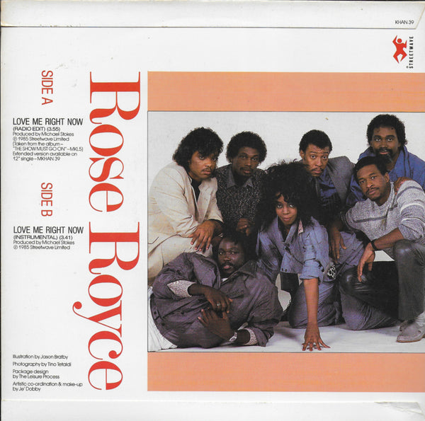 Rose Royce - Love me right now