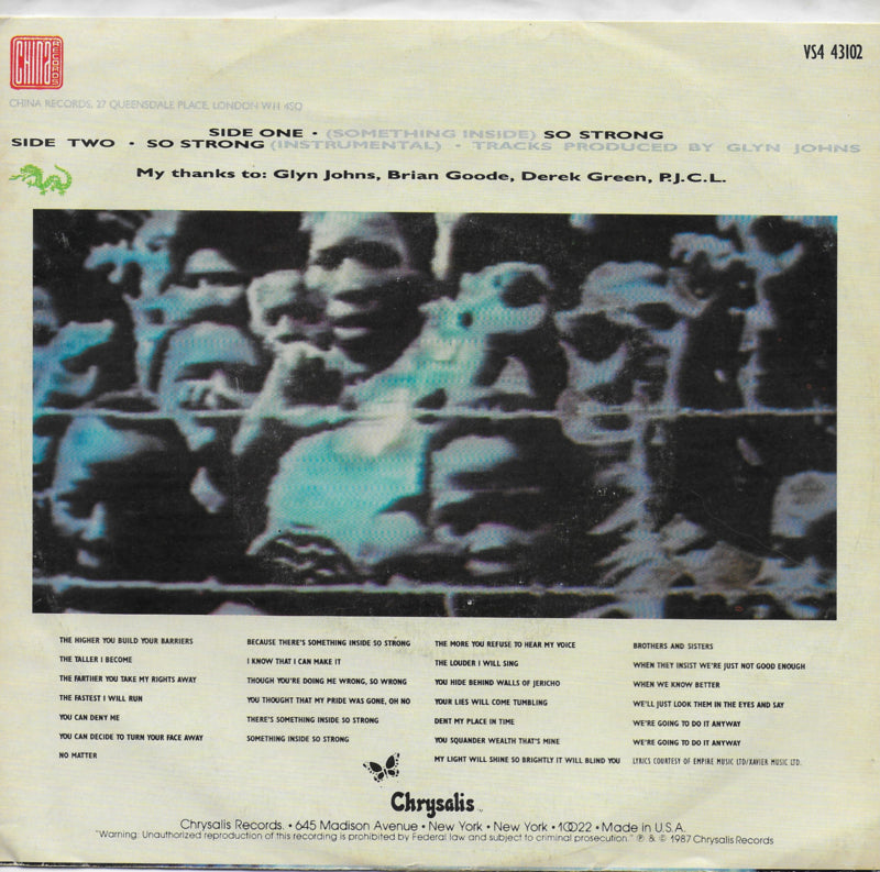 Labi Siffre - (something inside) So strong (Amerikaanse uitgave)