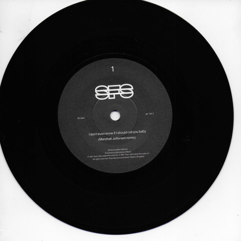 Soul Family Sensation - I don't even know if i should call you baby (Engelse uitgave)