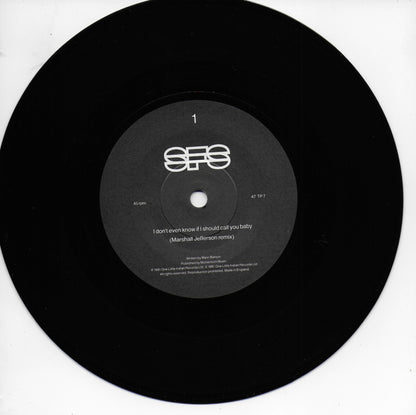 Soul Family Sensation - I don't even know if i should call you baby (Engelse uitgave)