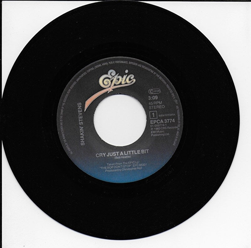Shakin' Stevens - Cry just a little bit