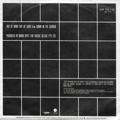 Models - Out of mind out of sight