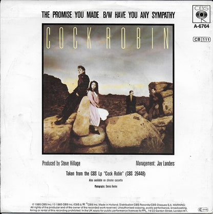 Cock Robin - The promise you made