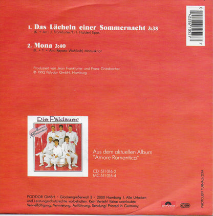 Die Paldauer - Das lächeln einer sommernacht