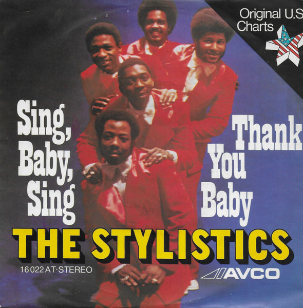 Stylistics - Sing, baby sing (Duitse uitgave)