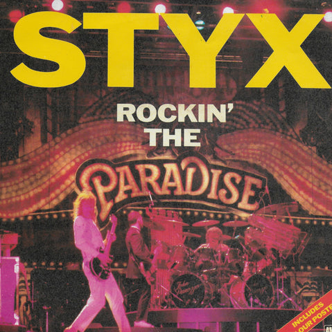 Styx - Rockin' the paradise (Poster cover)