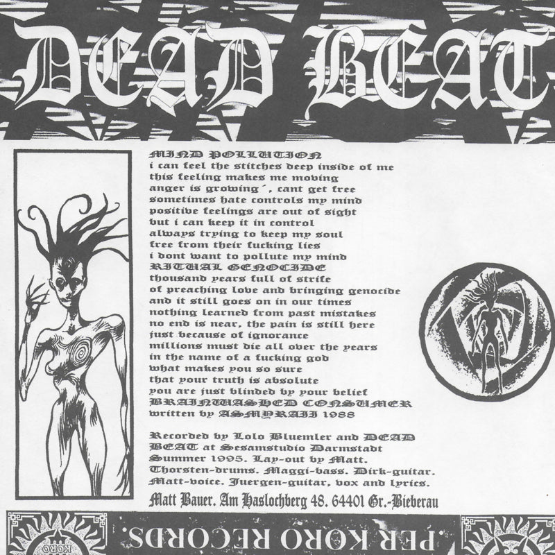 Dead Beat / Narsaak - Dead Beat / Narsaak
