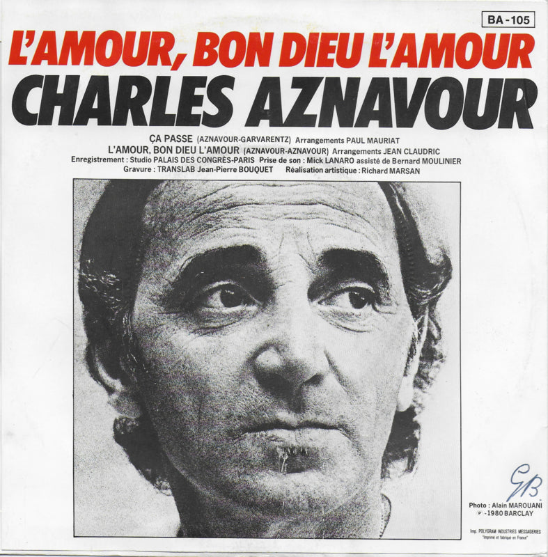 Charles Aznavour - Ca passe