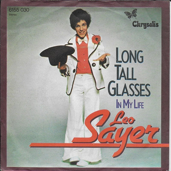 Leo Sayer - Long tall glasses (Duitse uitgave)