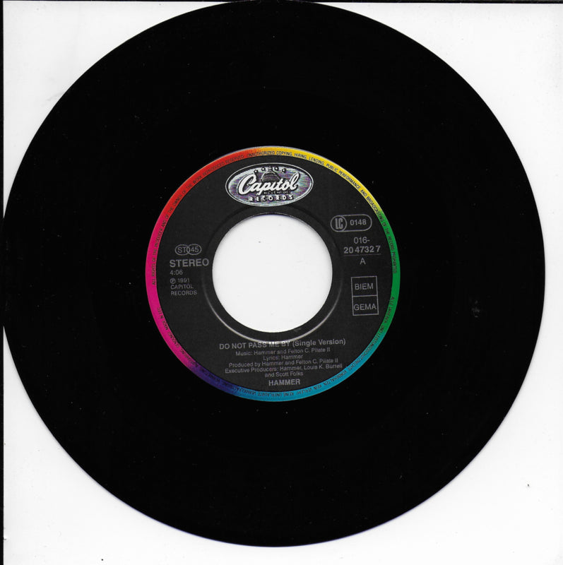 MC Hammer - Do not pass me by