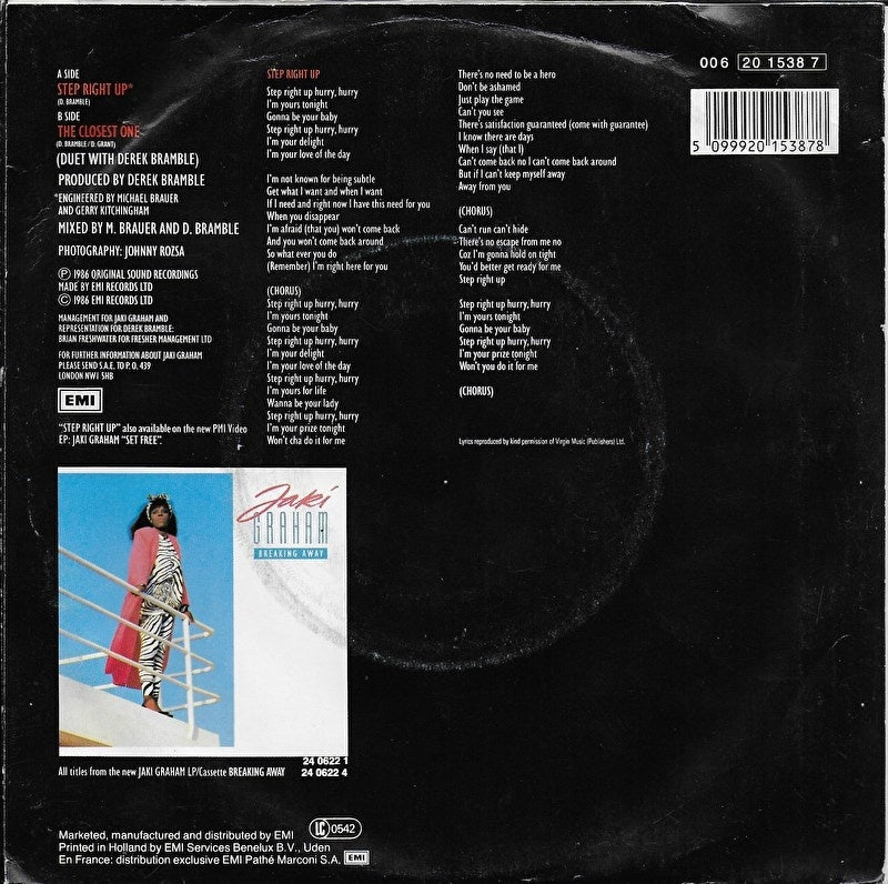 Jaki Graham - Step right up