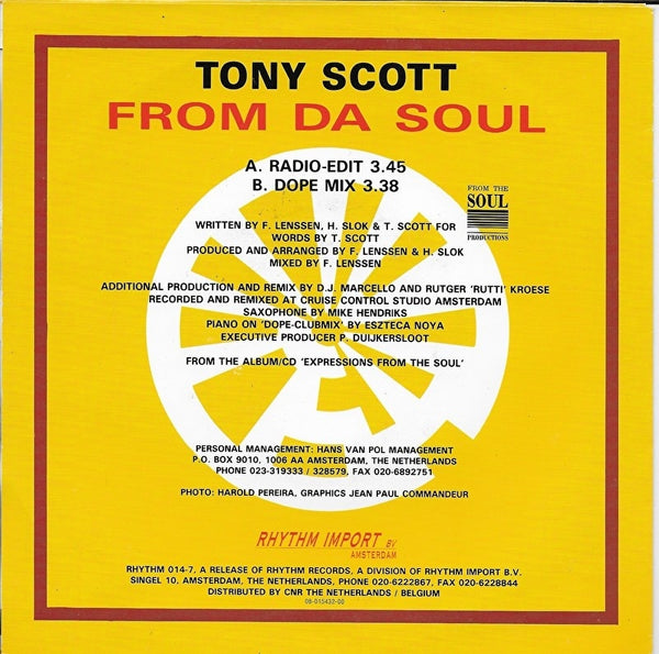 Tony Scott - From da soul