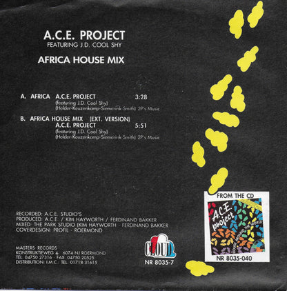 A.C.E. Project feat. J.D. Cool Shy - Africa